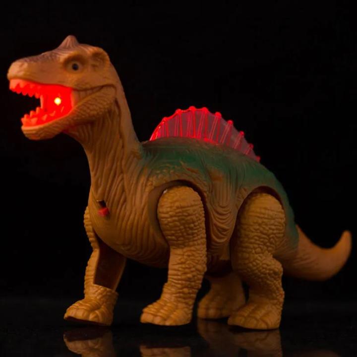 Electric Walking Dinosaur Toys Glowing Dinosaurs with Sound Animals Model for Kids Children Interactive Gift LaoXzhongX