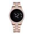 【3C VictoryEagle】LooKeo Mall Fashion Casual Women Touch LED Watch Steel Diamond Quartz Watch Ladies Girls.