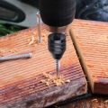 2Pcs Hex Shank Keyless Drill Chuck, Screwdriver Converter Drill.