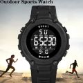 YIKAZE Men's Sports Watch Multifunction LED Digital Watch 30M Waterproof Outdoor Sport Electronic Watches Student Military Clock.