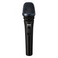 Wired Black Ahuja PRO+ 3400 Dynamic Unidirectional Microphone.
