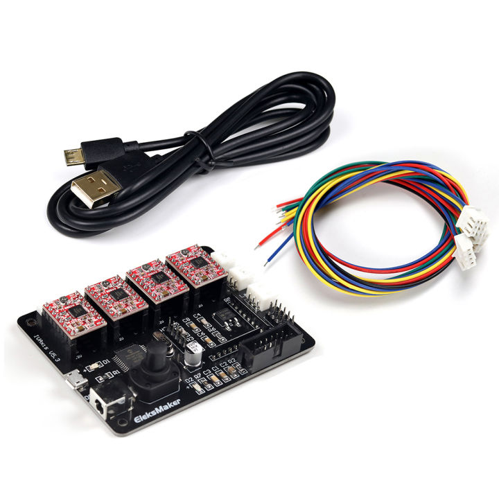 KOGEEK%20EleksMaker%20EleksIVAxis%20XYZA%204%20Axis%20Stepper%20Motor%20Driver%20Controller%20Board%20Control%20Panel%20For%20DIY%20Laser%20Engraver%20-%20Image%202