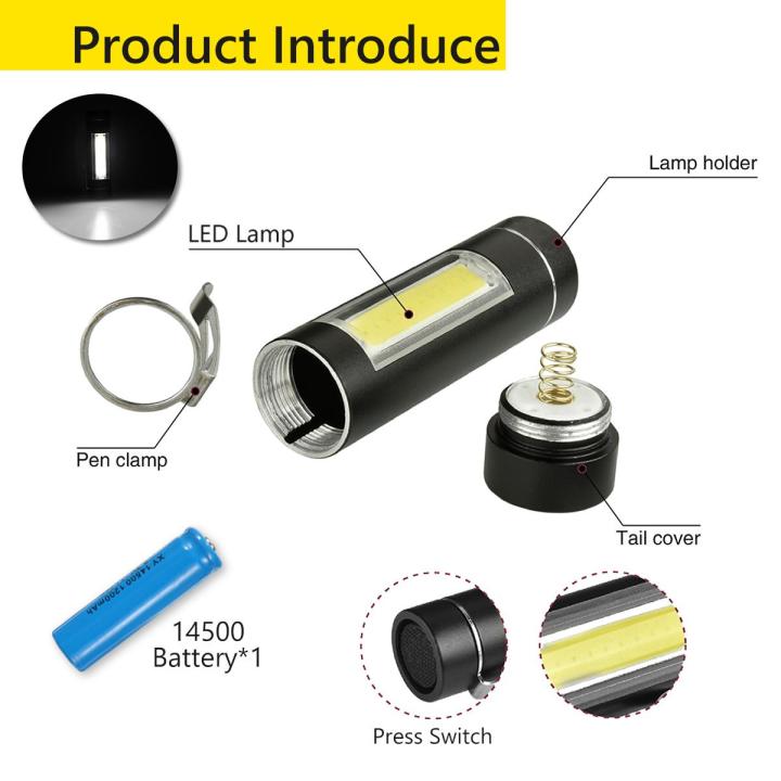 30000LM%20Portable%20Mini%20COB%20LED%20Flashlight%20Pocket%20Clip%20Torch%20Light%20Lamp%20-%20Image%203