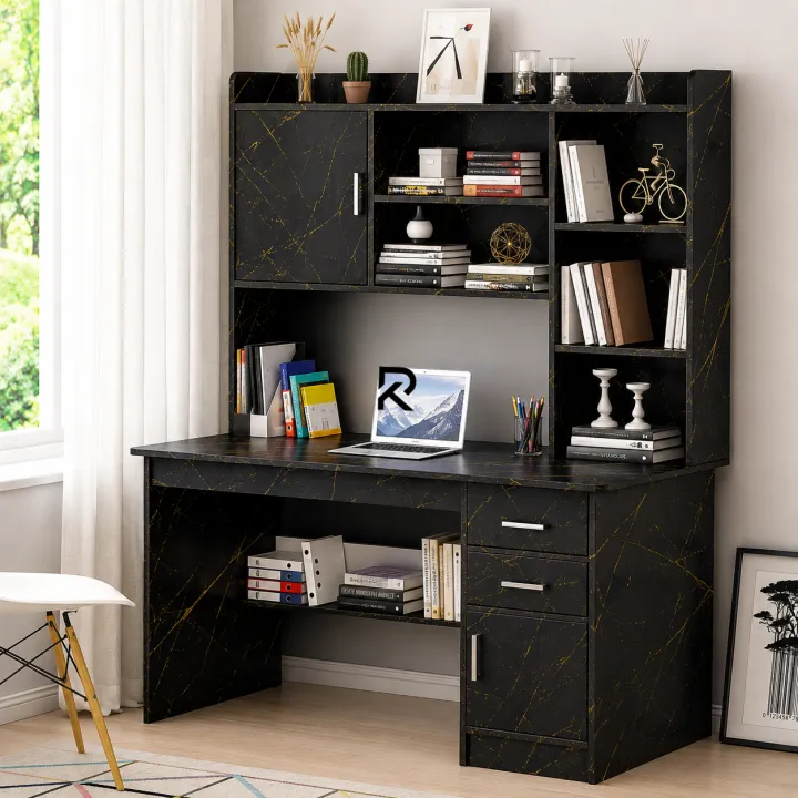 RK%20Modern%20Home%20Office%20Desk%20with%20Storage%20Shelf,%20Writing%20Desk%20Study%20Table%20Workstation%20with%20Hutch%20and%20Bookshelf,%20Wood%20Computer%20Desk%20with%20Drawers%20and%20Shelves%20-%20Image%207