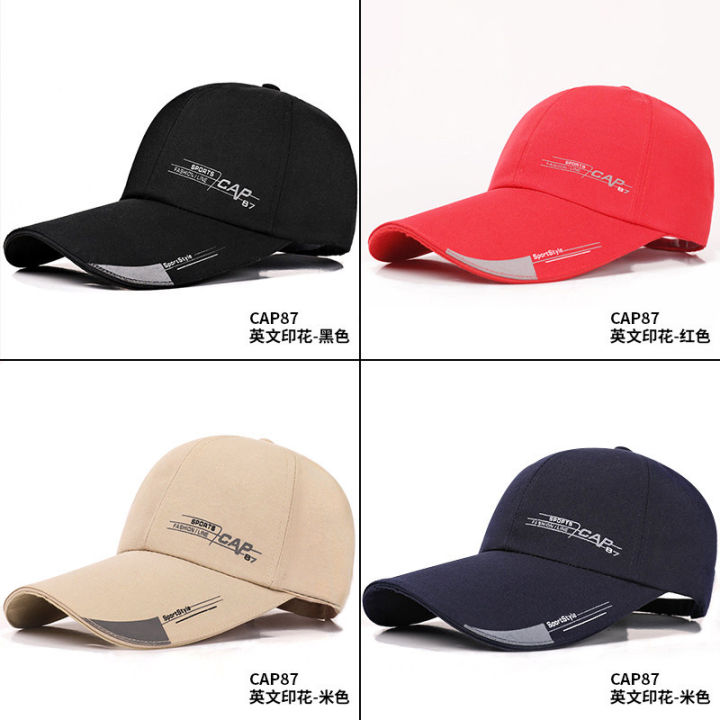 Men's%20Spring%20Summer%20Outdoor%20Sports%20Baseball%20Caps%20Fashion%20Caps%20Sunscreen%20Hats%20Spring%20and%20Autumn%20Korean%20Trendy%20Sun%20Hats%20-%20Image%203