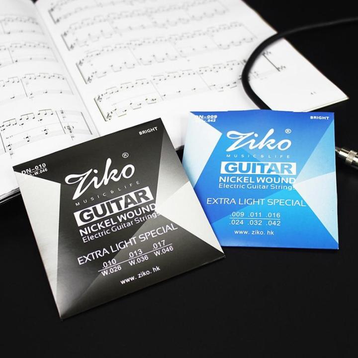 Ziko%20Dn%20Series%20Electric%20Guitar%20Strings%20Extra%20Light%20Nickel%20plated%20steel%20core%20Dn009%20-%20Image%207