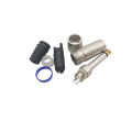 5Pcs/lot 6.35mm Male Plug Mono / Stereo Audio Jack Plugs Connector 1/4 6.35mm TS/TRS Audio Microphone Wire Cable Soldering Type.