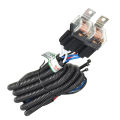 SL H4 Headlight Relay Harness Headlight Relay Kit 80A 100W/140W Terminal Wiring Harness For 12V H4 Bulb Models.