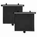 2Pcs 40X45CM Sun Protection Retractable Car Sun Shade Side Sunproof. 