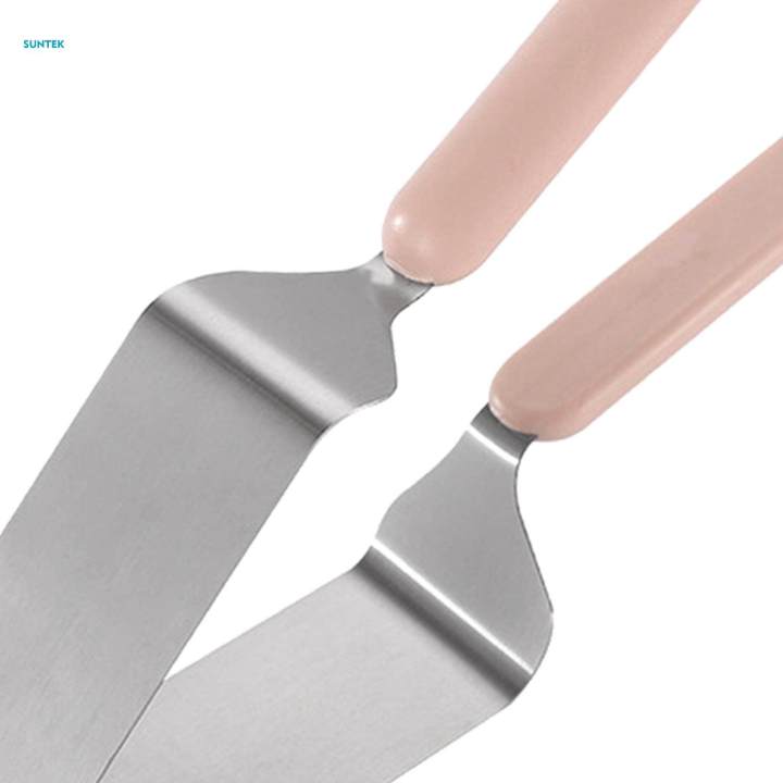 Stainless%20Steel%20Cake%20Slicer%20Cutter,%20Cake%20Server%20Pie%20Cutter%20for%20Weddings,%20Parties,%20Birthdays%20-%20Image%202