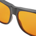 Romeng La Blue Light Blocking Glasses Amber‑Orange Lenses Eyeglasses for Computer Reading TV.