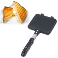 1 Piece Double Sided Sandwiches Maker, Campfire Cooking Equipment Camping Pie Aluminum Alloy. 