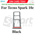 Tecno Spark 10c Sim Tray Micro SD Card Slot with Sim Ejector Pin Replacement Part.