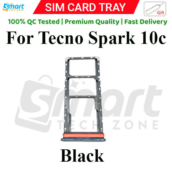 Tecno%20Spark%2010c%20Sim%20Tray%20Micro%20SD%20Card%20Slot%20with%20Sim%20Ejector%20Pin%20Replacement%20Part%20-%20Image%202