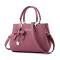 Bag2023New Korean Style Fashionable Autumn and Winter Bow Women's Bag Portable Shoulder Bag Messenger Bag Saffiano Bag Mother Bag.