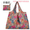 Oversized Cartoon Japan Folding Eco-Friendly Shopping Bag Waterproof Nylon Grocery Bag Storage Bag Mickey Head Tote Bag.