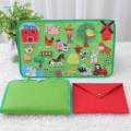 Busy Board Set Develop Intelligence Interaction Toy for Tools Travel Preschool. 