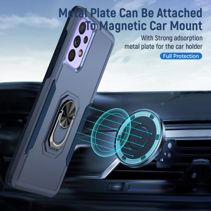 For%20Samsung%20Galaxy%20A33%205G%20Pioneer%20Armor%20Heavy%20Duty%20PC%20+%20TPU%20Phone%20Case%20with%20Holder%20-%20Image%206