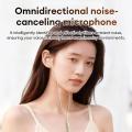 Original Lenovo YF03 Type C Wired Headphone HiFi Stereo Surround 3.5mm Wired Earphones Ultra-low Latency Gaming Music Headset with Mic.