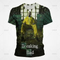 Breaking Bad T-Shirts Vintage Gothic Men Short Sleeve Oversized Casual Streetwear Summer Sport Tops Breathable Quick Drying Tees.