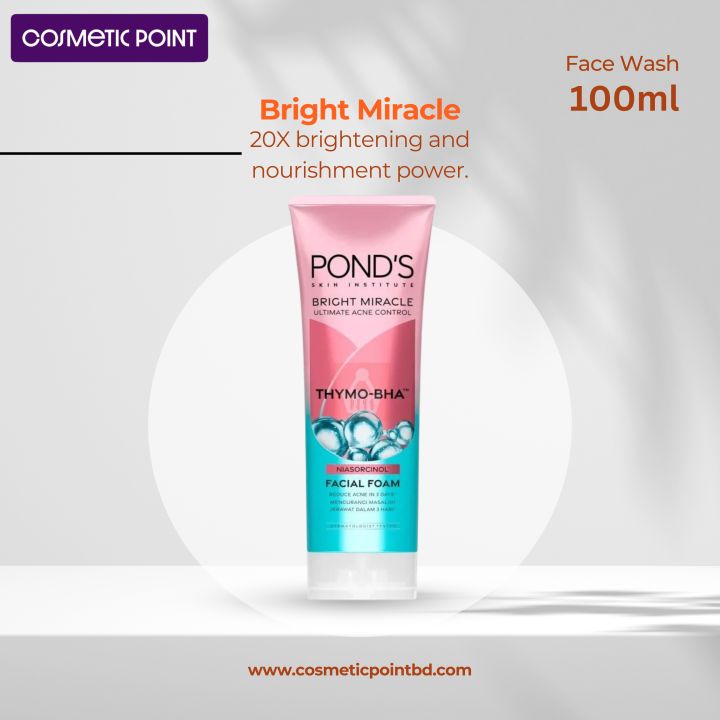 POND'S Bright Miracle Ultimate Acne Control Facial Foam 100g