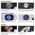 KNB 0.5CT Luxury Moissanite Elegant Wedding Bow Knot Rings for Women 925 Sterling Silver Brilliant Diamond Bridal Fine Jewelry. 