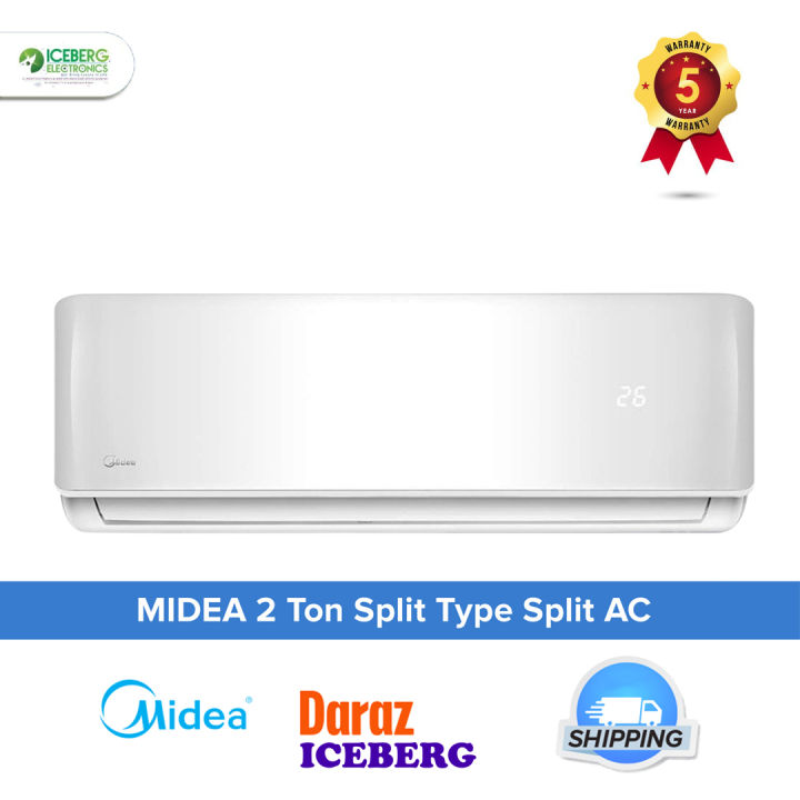 MIDEA%202%20ton%20Split%20type%20AC%20NON%20INVERTER%20(%205%20years%20compressor%20warranty%20)%20low%20energy%20-%20Image%202