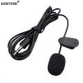 [ EFXeed ] Ready Stock Universal Portable Computer Phone Universal Mini Microphone Mic 3.5mm Jack With Lapel Lavalier Clip Portable Light-weight Easy To Use For Teaching Lecture Conference. 