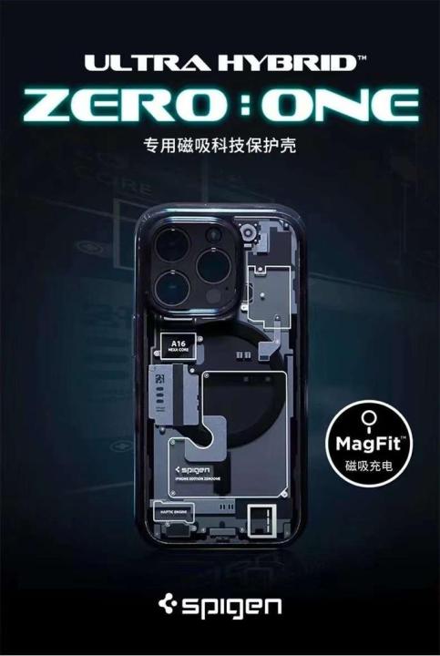 For%20Apple%20iPhone%2014%20Pro%20Max%20-%20Spigen%20Ultra%20Hybrid%20(MagFit)%20Zero%20One%20Phone%20Case%20Protective%20Designed%20Cover%20-%20Image%206