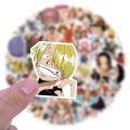10/30/50PCS One Piece Zoro Anime Cartoon Stickers for Kids DIY Car Motorcycle Luggage Phone Laptop Waterproof Sticker Decals To.
