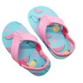 (NEW)Kids Slippers Round Toe Non-slip EVA Breathable Flip-Flops Slippers for Children. 
