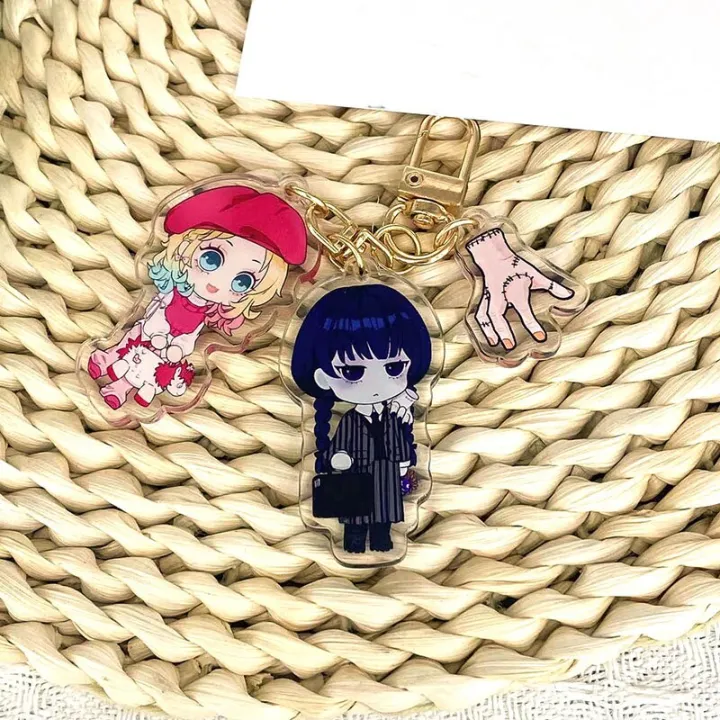 Wednesday%20Addams%20Keychain%20Kid%20Hand%20Pendant%20Toy%20Key%20Holder%20Key%20Ring%20Gift%20for%20Fans%20Jewelry%20-%20Image%202