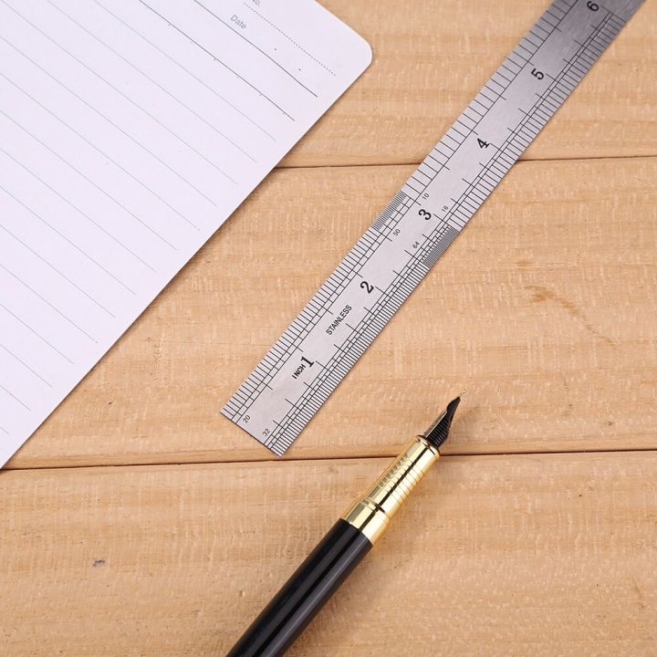 15cm%20Stainless%20Steel%20Metal%20Straight%20Ruler%20Double%20Sided%20Measuring%20Ruler%20Metal%20Scale%20for%20Office%20Stationery%20Drafting%20Supplies%20-%20Image%205