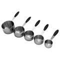 Skymountain Measuring Mugs Clean Easily Sugar Spice Essentials Metal Measuring Spoons Cups Set. 