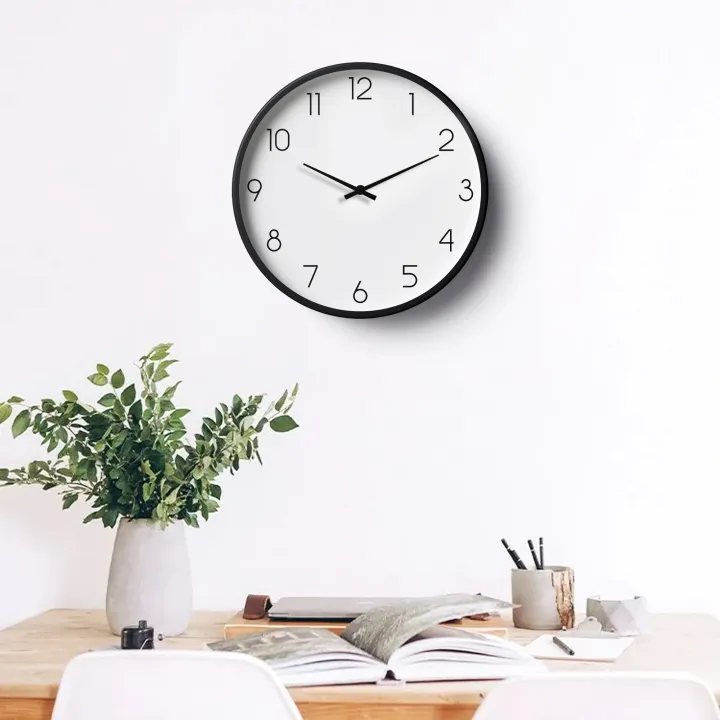 Minimalistic%20White%20Wall%20Clock%20with%20Black%20Numbers%20%7C%20%20Mordern%20Classic%20White%20Wall%20Clock%20with%20Black%20Numbers%20-%20Image%202