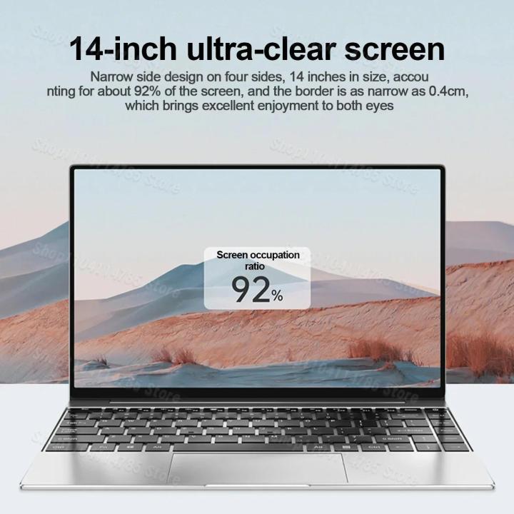 14.1%20Ultra%20Slim%20Laptop%2016GB%20RAM%202TB%20SSD%20Intel%20N3700%20Notebook%20Gamer%201920*1080%20Display%20Office%20Study%20Computer%20PC%20Windows%2011%20Pro%20-%20Image%203