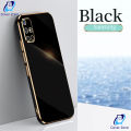 Cover Zone Samsung Galaxy A71 4G 6D Plating Soft Case Luxury Silicone Square Casing for Samsung A71 4G - Durable and Reliable - Phone Back Cover. 