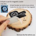 【FUPANG】Magnetic Phone Cooler Pad/ Reusable Superconducting Silicone Uniform Cooling Plate /Mobile Phone Accessories. 