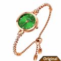 SKMEI 1854 Luxury Design Women Fashion Quartz Watch - Green Color. 