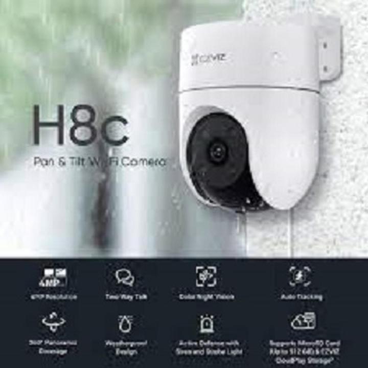 EZVIZ H8c 2K 3MP Pan Tilt Wi-Fi Camera 2K Resulation Pan: 350