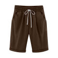 Summer Shorts Women Summer Bermuda Shorts Large Size 4XL Loose Casual Sports Stretchy Cotton Straight Leg Breathable Sweatshorts. 