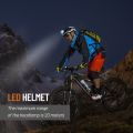 ASIEVIE Bike Smart Cycling Helmet with Headlight Tail Light SOS Emergency Alert and Wir-ele-ss Earphone. 