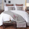 European Style Bed Runners Luxury Embroidery Bed Flag Throw Runner Wedding Room Hotel Home Decoration Bed Tail Towel Pillowcase. 