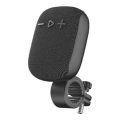 Bike Speaker Bicycle Handbar Wireless Bluetooth Louderspeaker Outdoor Handlebar Subwoofer For Cycling Riding-Black Durable.