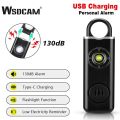 WSDCAM Self Defense Alarm 130dB Anti-wolf Alert for Girl Child Women Carrying Scream Loud Panic Alarm Emergency Alarm Keychain. 
