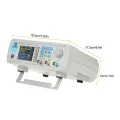 JUNTEK High Accuracy Digital Dual-channel DDS Function Signal Generator Arbitrary Waveform Pulse Signal Generators Frequency Meter. 