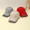 Light Weight Modern British Sports Quick-Dry Baseball Cap with Long Visor - Breathable Sun Protection Outdoor Running Hat for Men and Women. 
