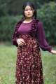 New Gorgeous Stylish and Fashionable Latest Premium Luxury Screen Printed Skirt Linen Alex Georgette Full Sleeve Work Stitched One Piece Dress For Women. 