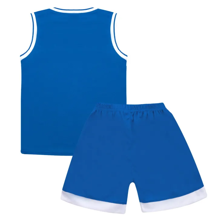 Girls%20and%20Boys%20Uni%20Football%20Basketball%20Sport%20Outfits%20Kids%20Children%20Sportswear%20Sleeveless%20Number%20Print%20T-Shirt%20and%20Shorts%20Set%20-%20Image%204