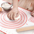 Silicone Baking Mat Pizza Dough Maker Pastry Kitchen Gadgets Cooking Tools Utensils Bakeware Kneading Accessories 1Pcs. 